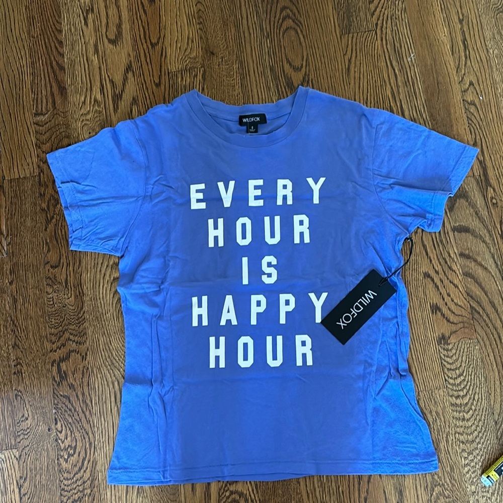 WILD FOX Every Hour is Happy Hour NWT